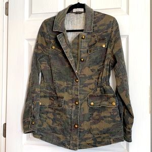 Military Style Camo Jacket